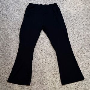 Black Flared Pants